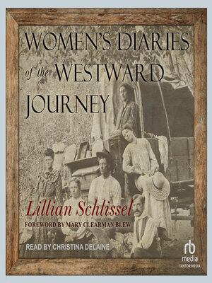 cover image of Women's Diaries of the Westward Journey
